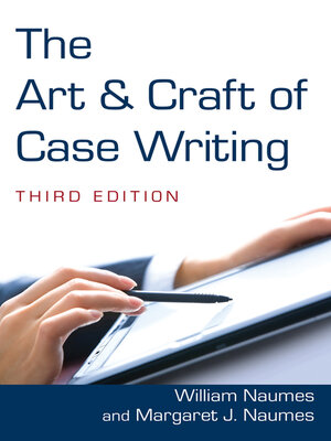 cover image of The Art and Craft of Case Writing